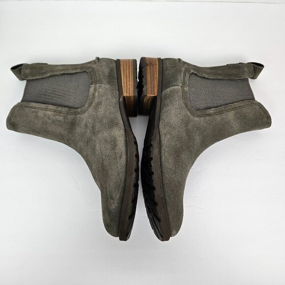 UGG Hillhurst II Gray Suede Pull On Chelsea Boot 7 1103728 - Picture 4 of 9